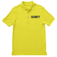 Men's Security Polo Shirt Safety Green Neon Front Back Print Mens Tee Staff Event Uniform