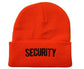 Men's Security Knit Cap Beanie USA Embroidered Winter Hat